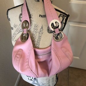 Escada Purse, pink leather